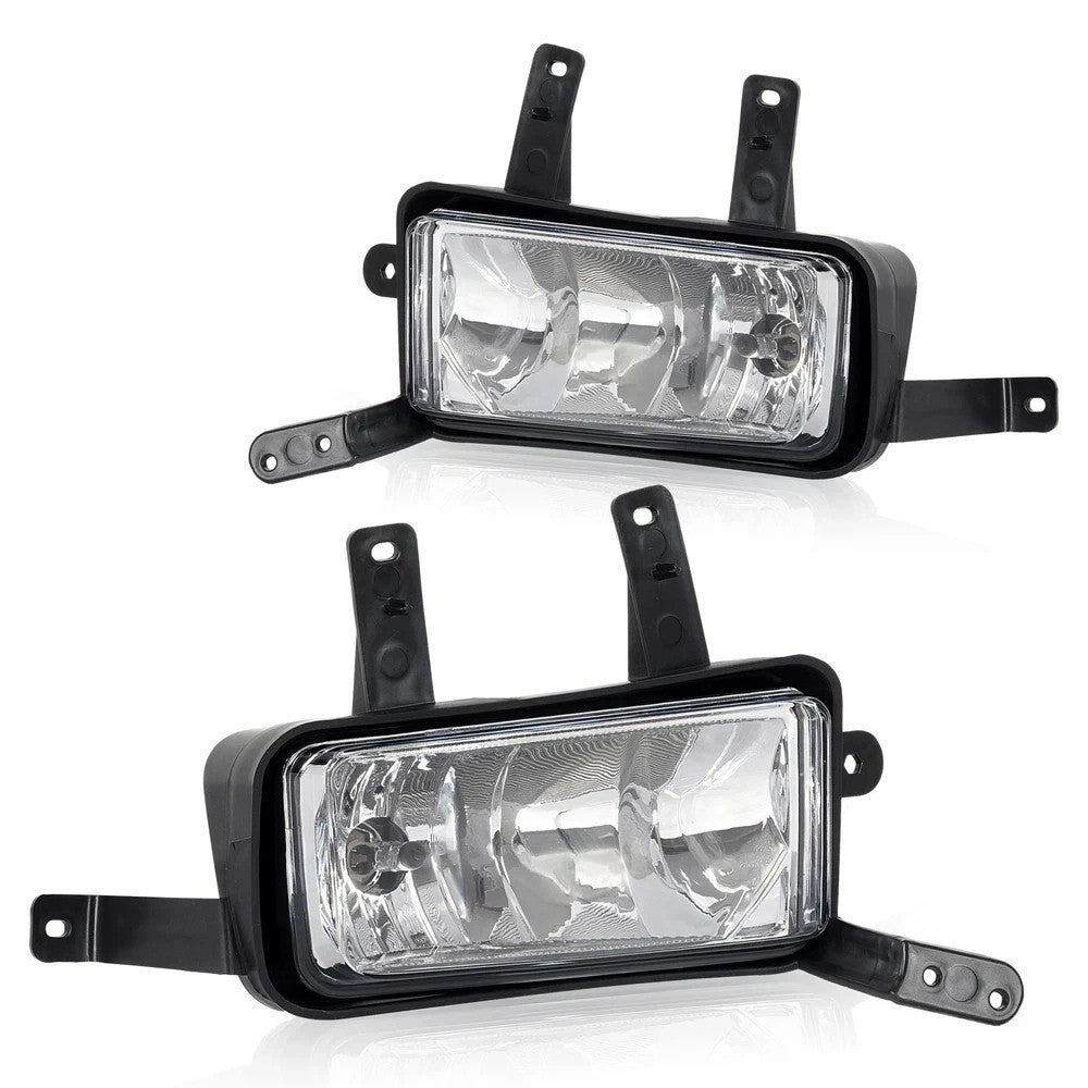 For GMC Yukon XL Suburban 2015-2020 Bumper Fog Lights Driving Lamps W/Bulbs