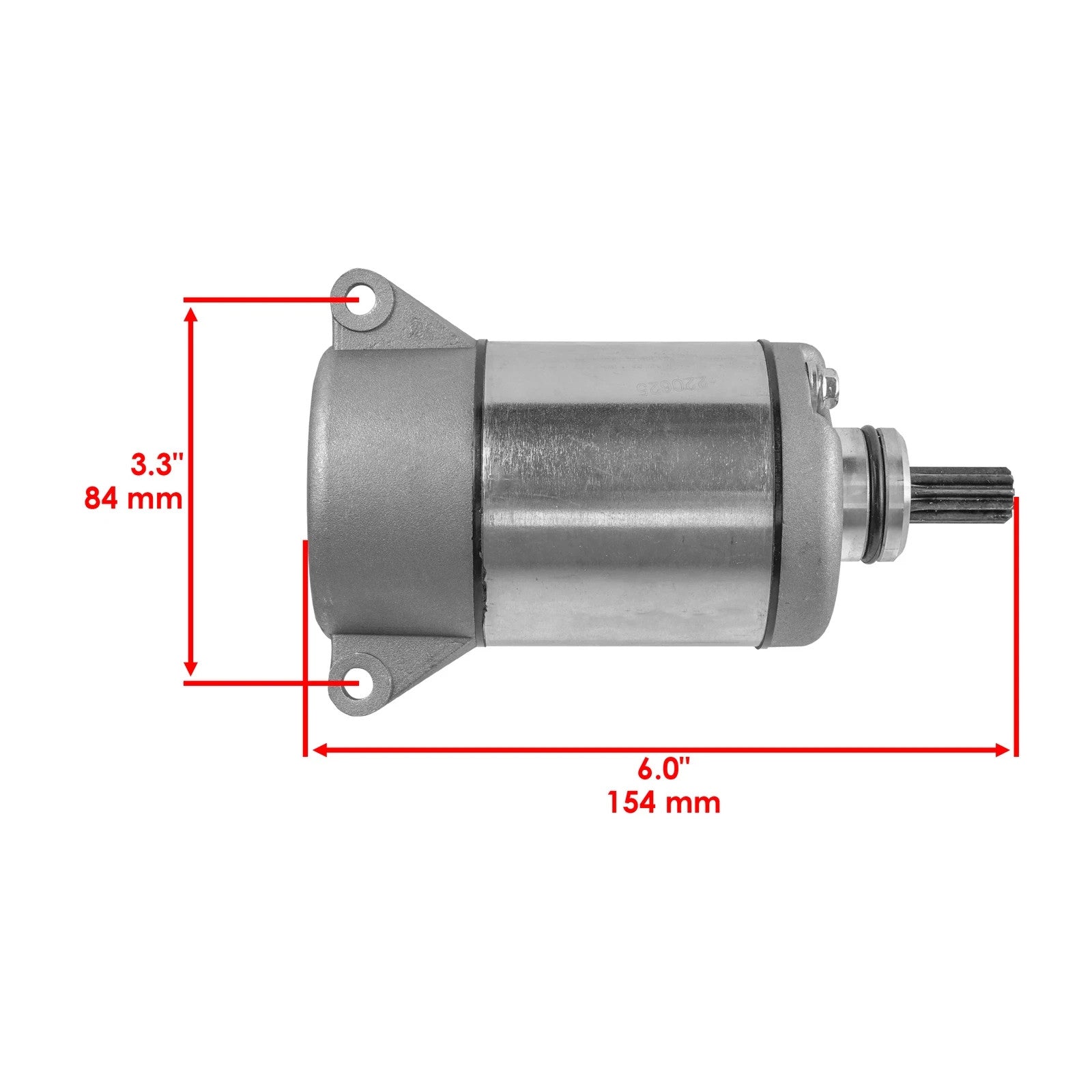 Caltric Starter For Polaris Hawkeye 300 4x4 2006-2008 18912 3089879 3090192 CW 
