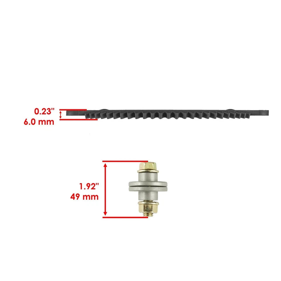 Steering Spindle Drag Link & Gear Kit For John Deere L105 L107 L108 L130 G110