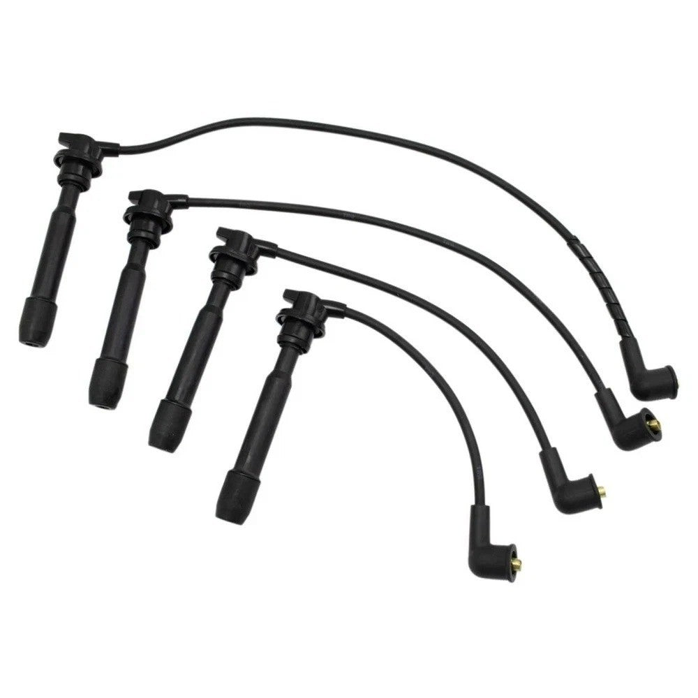 Ignition Coil & Spark Plug Wire Kit Set for Elantra Soul Sportage New