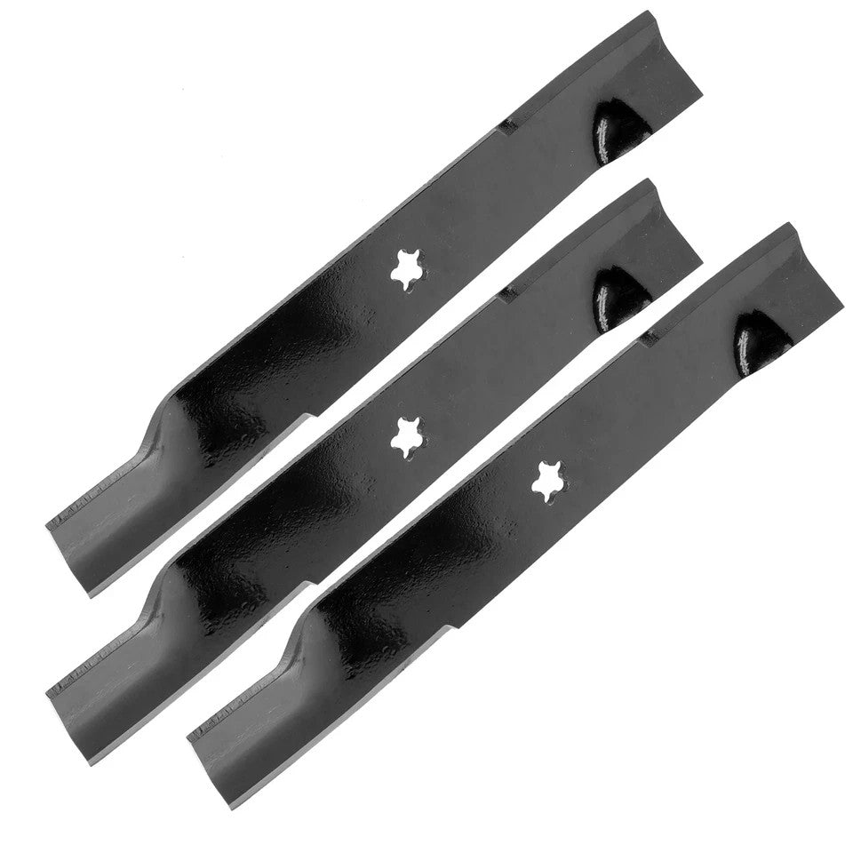 Caltric 17 3/4 inch x 5 Point Star 52" Deck High Lift Blade For Husqvarna