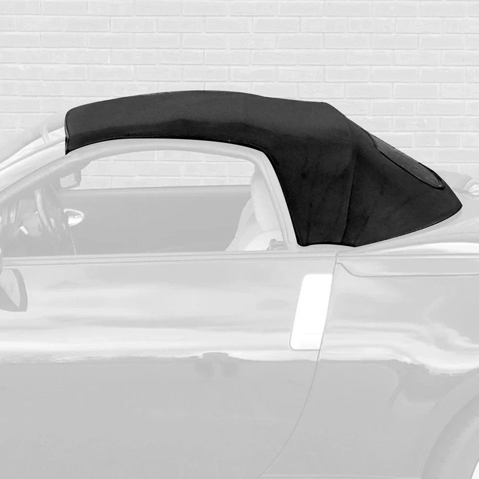 HECASA Vinyl Convertible Soft Top &Heated Glass Window Fit Nissan 350Z 2003-2009