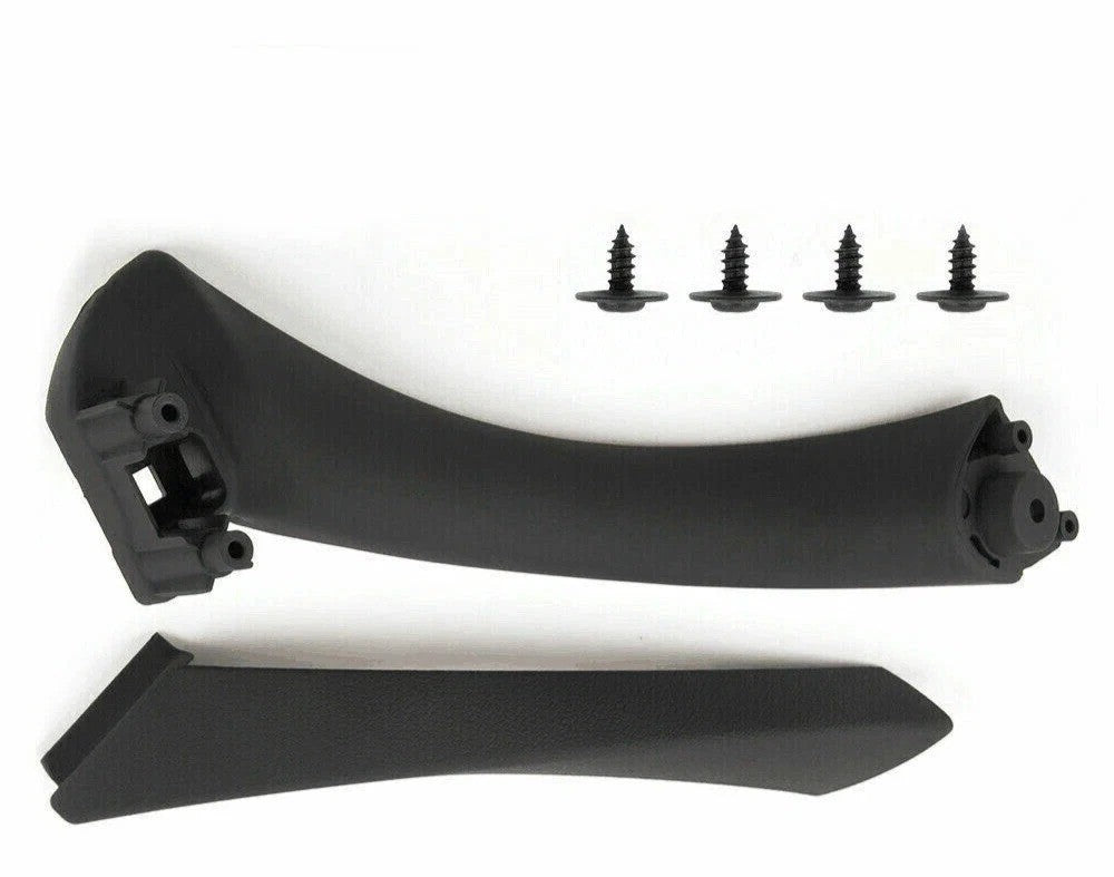 Passenger Inner & Outer Door Panel Handle Pull Trim Cover For BMW E90 328i 04-12
