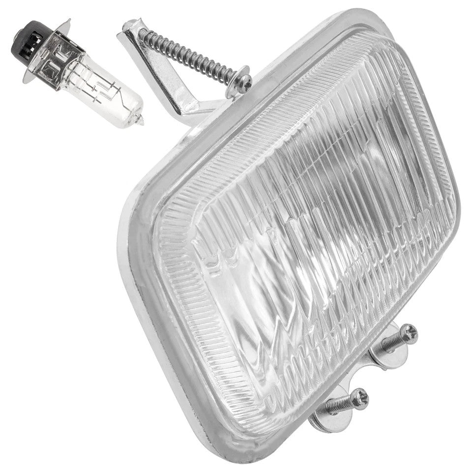 Caltric Headlight For Honda Fourtrax 300 TRX300FW 4X4 1990-2000 W/Bulb