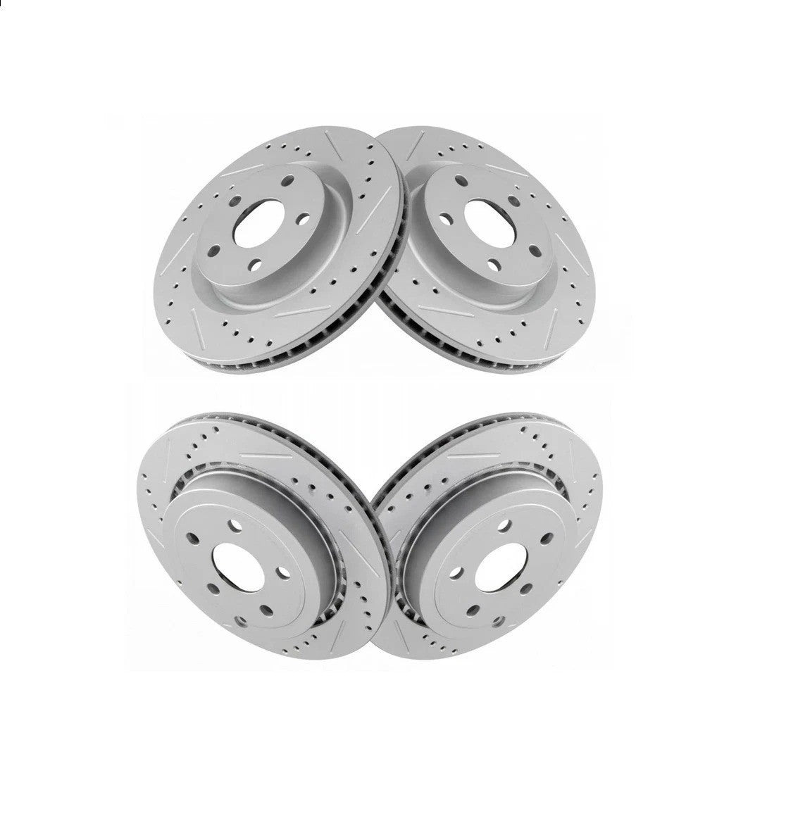 Front & Rear Brake Rotors Set For 2008-2009 Pontiac G8
