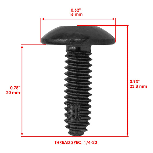 7518280 Body Torx Screw Bolt For Polaris Ranger 400 10-14, 800 09-14, 900 11-14