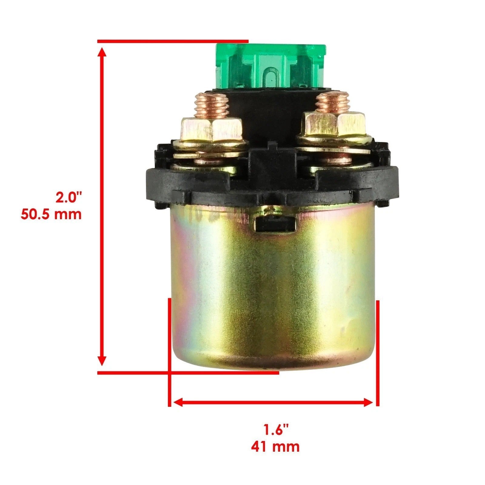 2x Starter Solenoid Relays for Kawasaki VN800 Vulcan 800 / Classic 1995-2005
