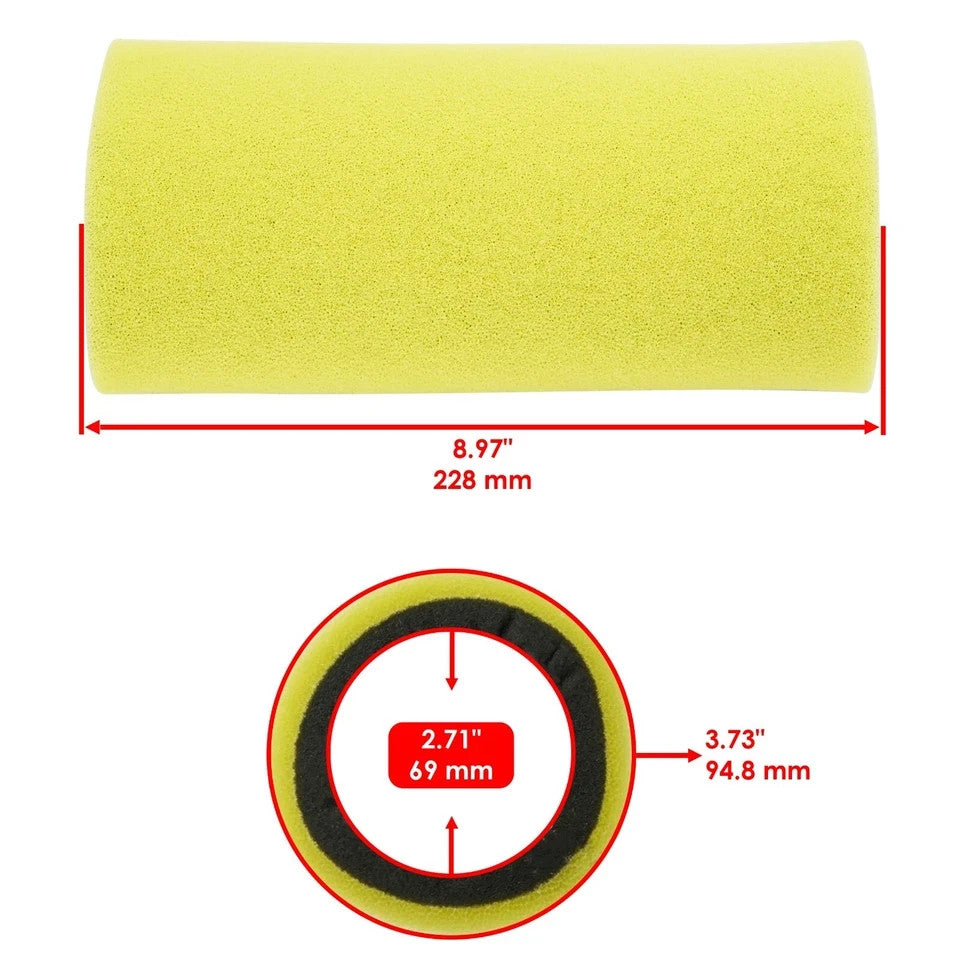 Air Filter Cleaner for Yamaha Rhino 660 YXR660/Rhino 450 YXR450 5UG-E4451-00-00 