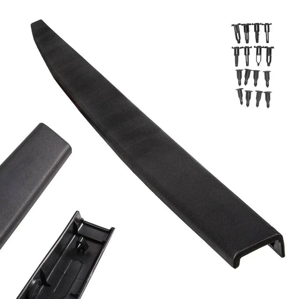 For Toyota Tundra 2007-13 Tailgate Cap Molding Cover Protector Trim w/ Retainers