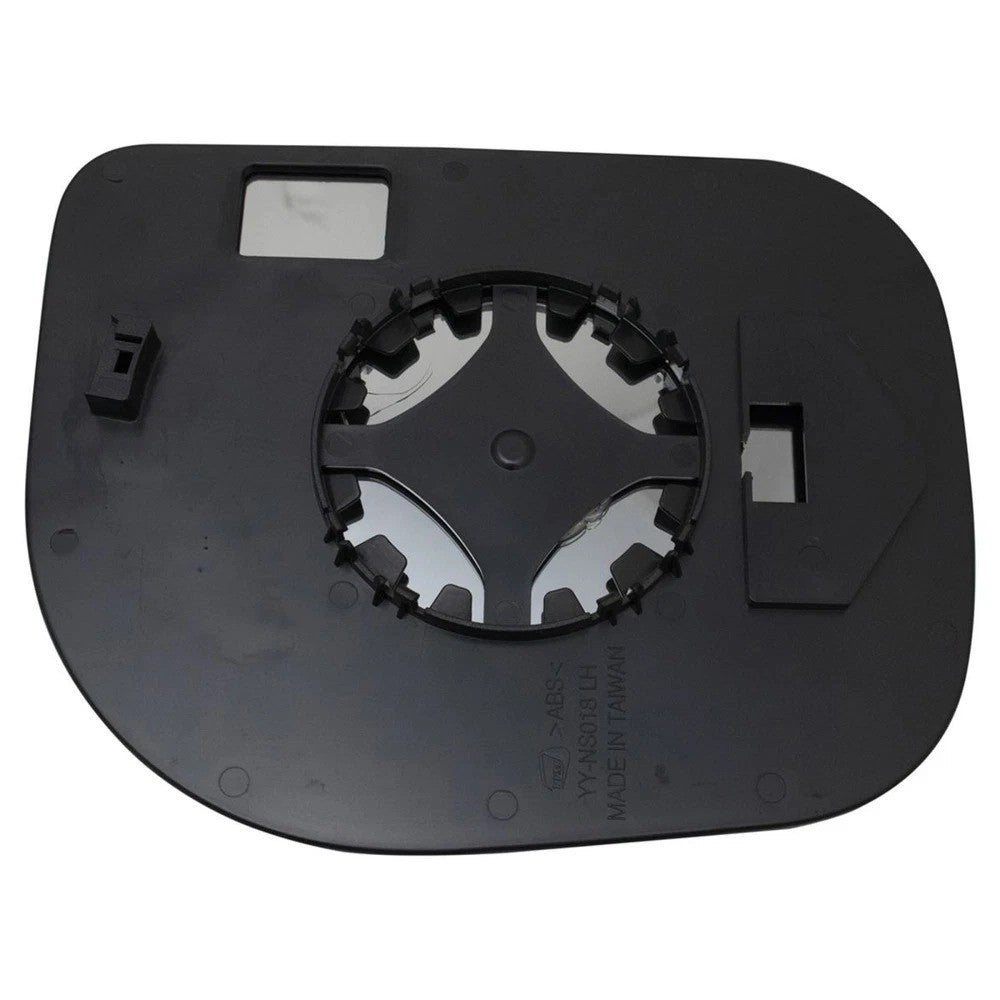 Exterior Mirror Glass w/ Backing Plate LH Driver Side for Nissan Titan