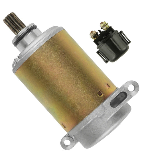 Starter & Relay Solenoid for Yamaha Big Bear 350 YFM350FW 4X4 1997 1998 1999