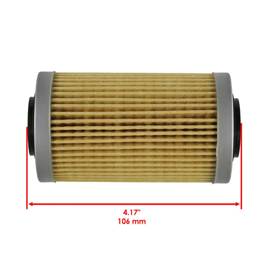 2 Oil Filter w/ O-Rings for Sea-Doo GTI 4-Tec 130 155 2006 - 2017 / 420956740