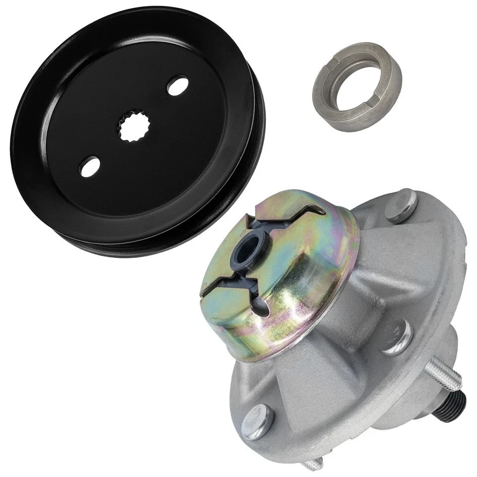 Spindle Assembly W/Pulley 48" For John Deere LX289 X320 X324 X340 / AM144377