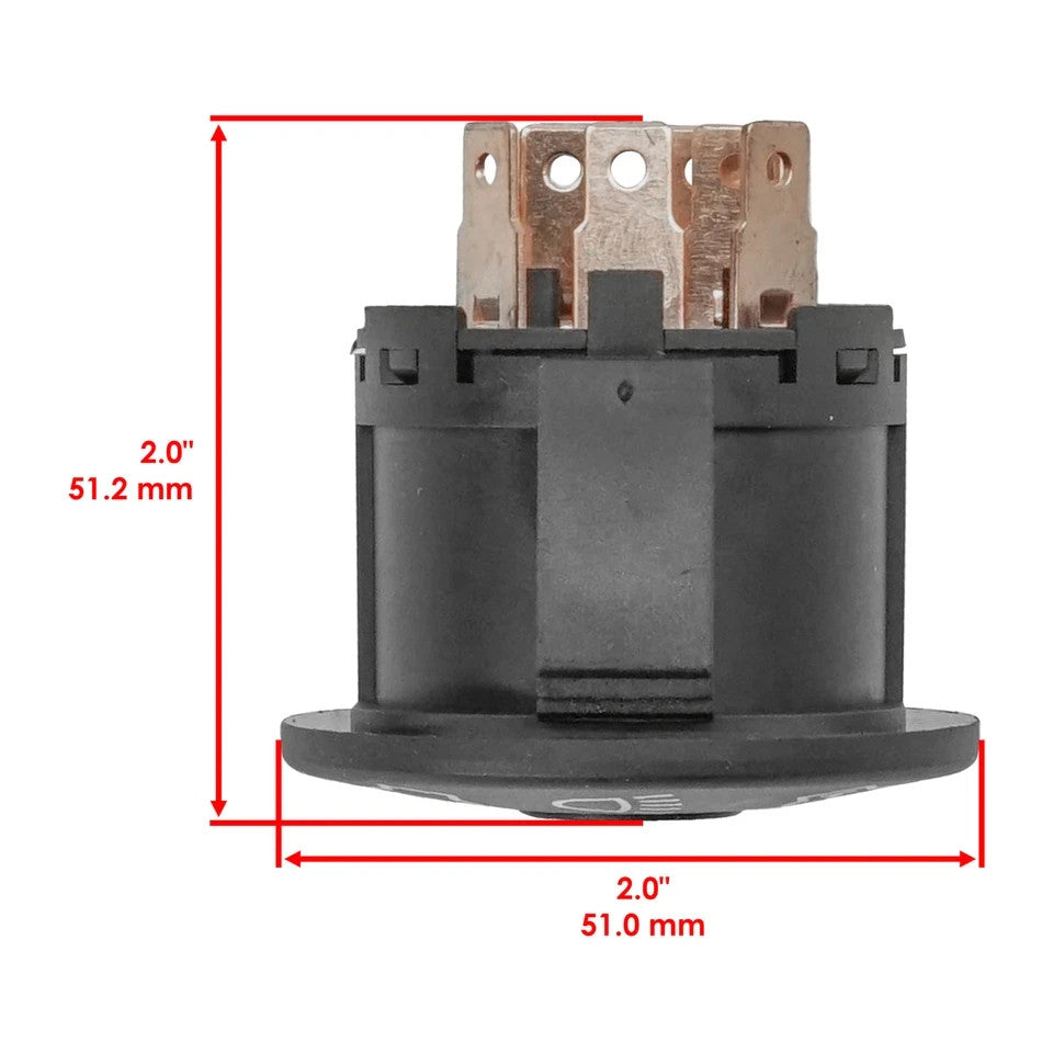 Rotary Ignition Switch For John Deere 190C D100 D105 D110 D120 D125 D130 D140