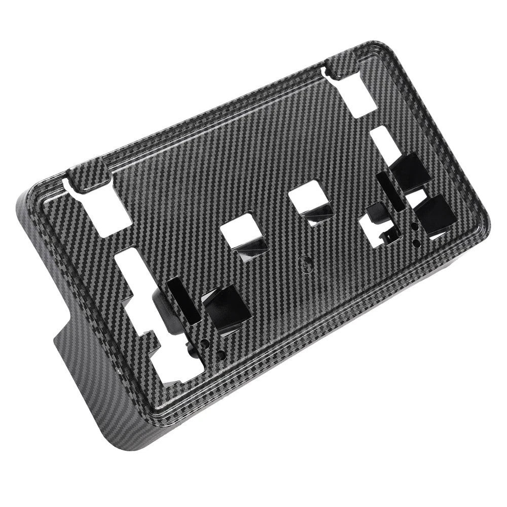 Front License Plate Bracket Frame Holder Carbon Fiber Look For Ford F-150 21-23