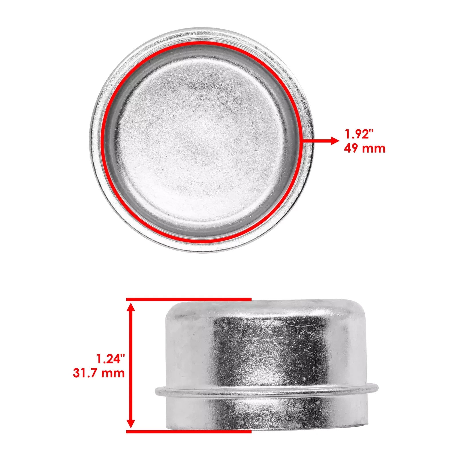 595281301 539102535 Grease Cap For Husqvarna MZ 48 EZ 4824 5224 Z 248 F MZ 54 61