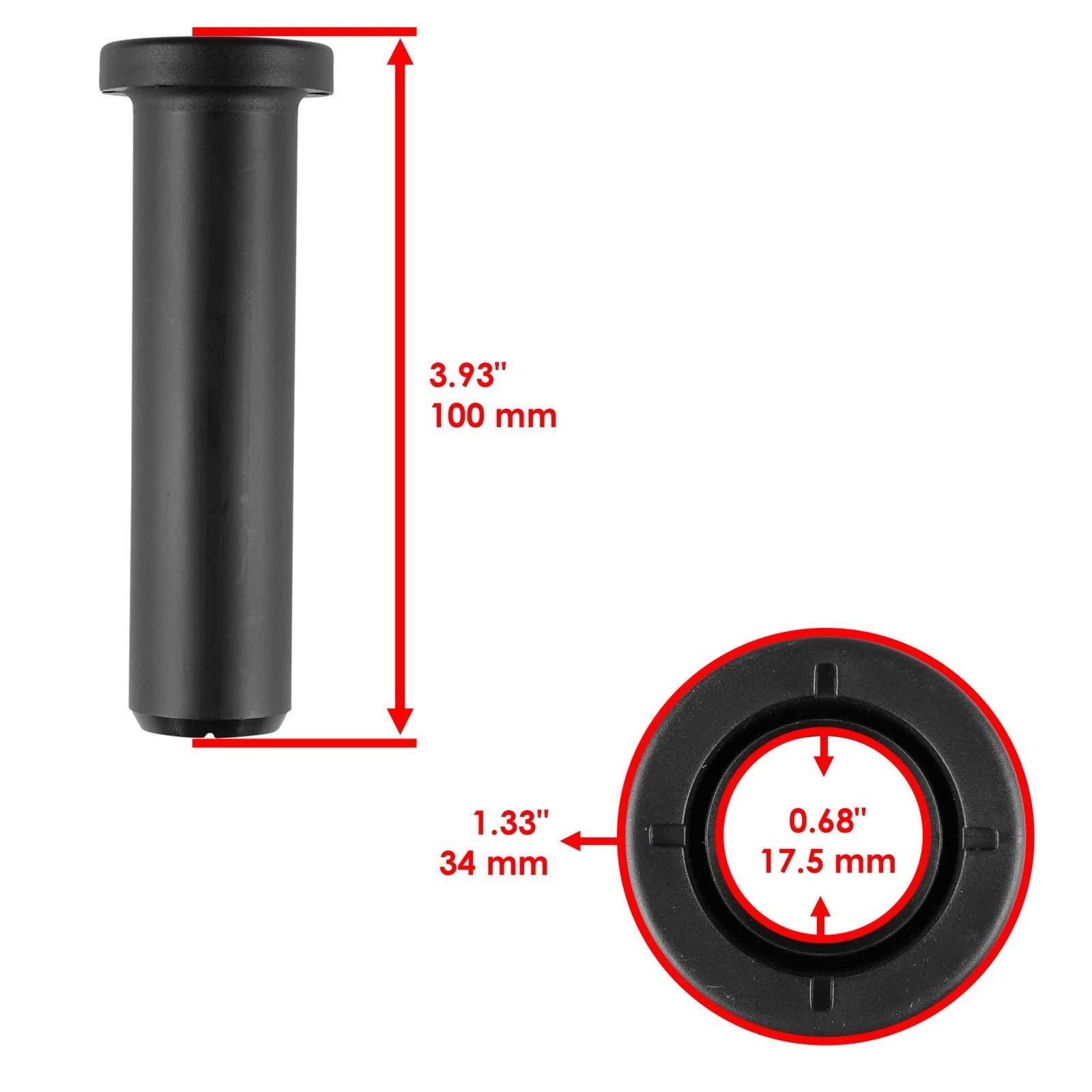 Front A-Arm Long Bushings for Polaris Ranger 500 2X4 4X4 6X6 2003-2005 / 5434547