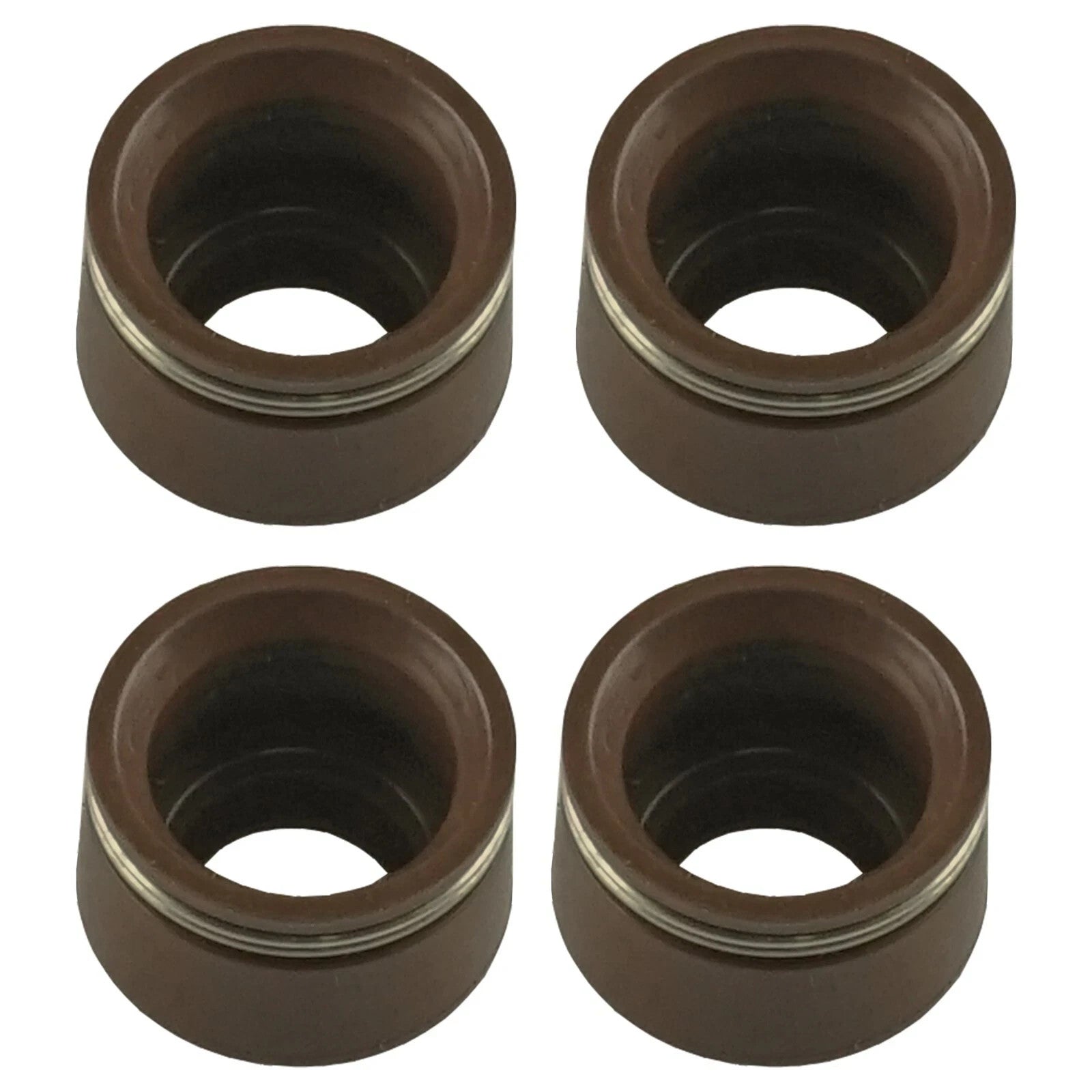 4x Valve Stem Seal for Honda Pioneer 700 2017