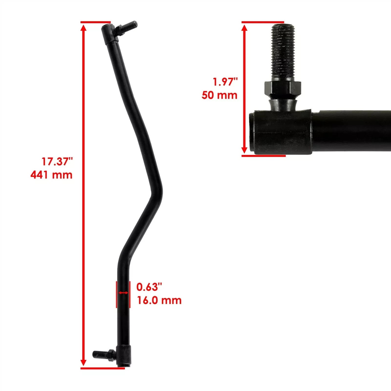 Steering Drag Link For Husqvarna YTH21K46 YTH23V48 YTH24V48 YTH24K48 Left Right
