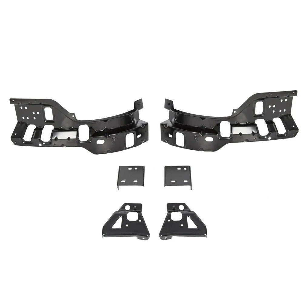 Qty6 Front Bumper Impact Brackets Brace Set For Silverado 2500HD 3500HD 11-2014