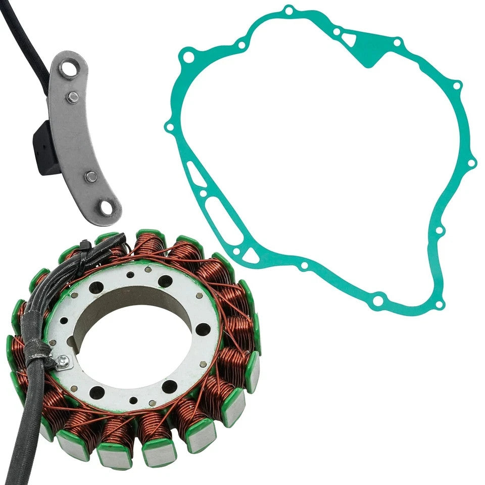 Stator & Pickup Coil & Gasket for Yamaha XV750 Virago 750 1991-1997