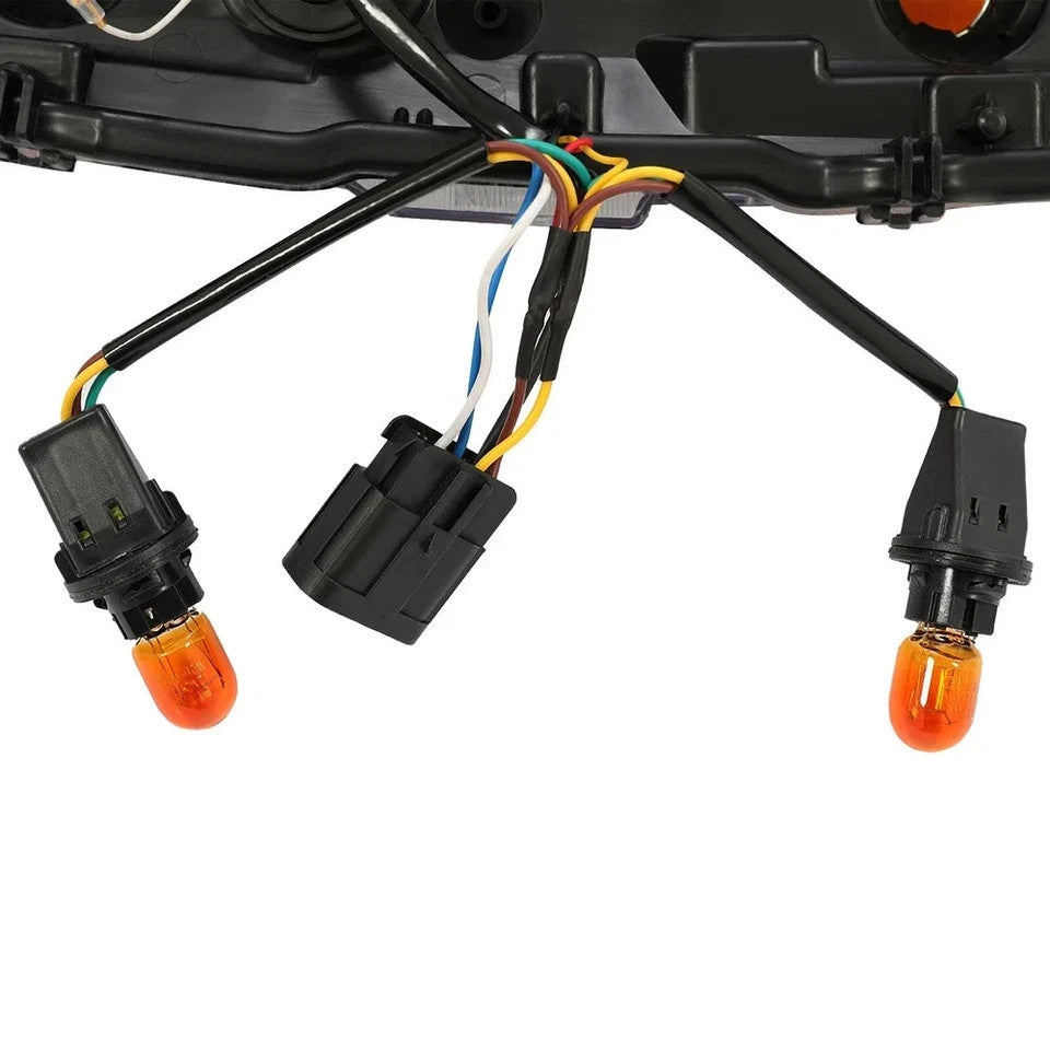 DRL LED Projector Headlights For Chevy Silverado 2500HD 3500HD 2015-19
