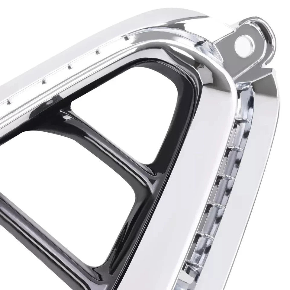 For Kia Optima 2016-2018 Front Chrome Fog Light Bezel Trim Driver&Passenger Side