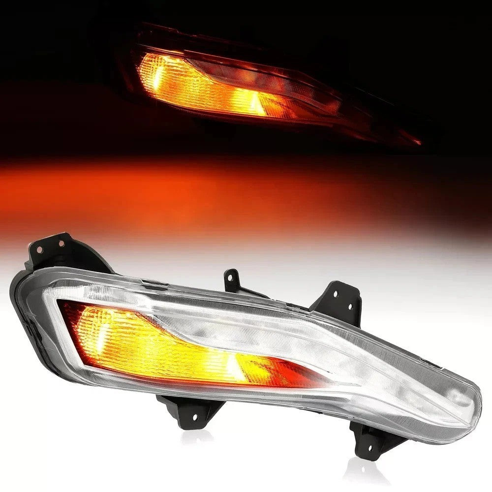 For 19-23 22 Chevy Malibu Fog Light Signal Light w/LED DRL Lamp Passenger Side