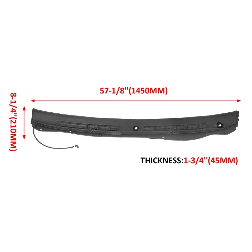 For CHEVY COLORADO GMC CANYON WINDSHIELD WIPER COWL VENT 2004-2012 20820072