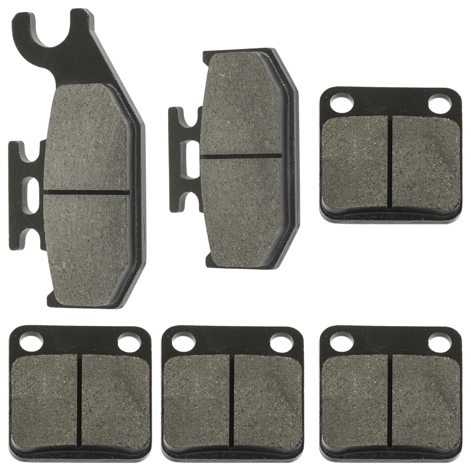 Front Rear Brake Pads for Yamaha Kodiak 450 YFM450 2003 2004 2005 2006