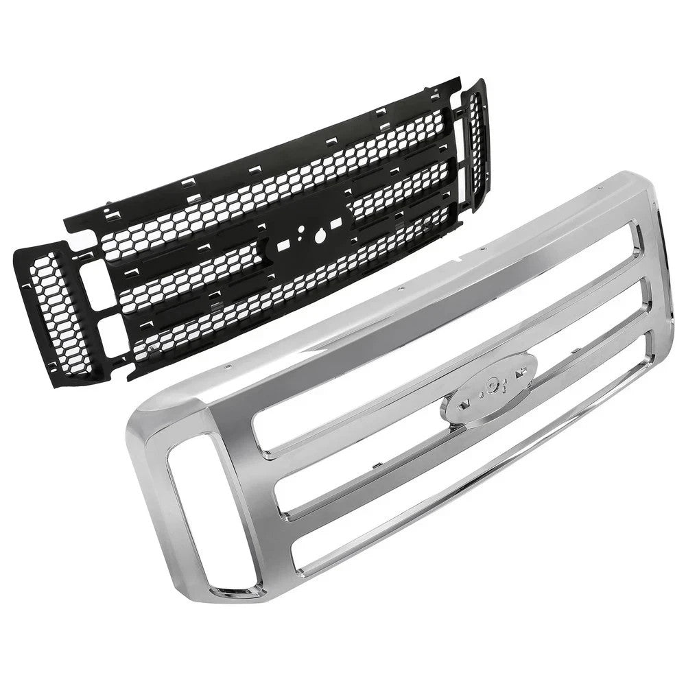 Grille Grill CONVERSION For Ford 1999-2004 Super Duty F250 F350 F450 F550