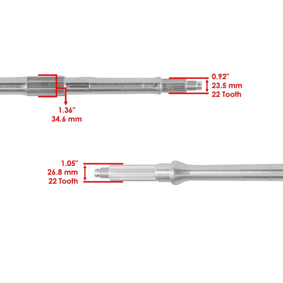 Rear Axle Shaft for Suzuki 64711-05G00, 64711-05G10