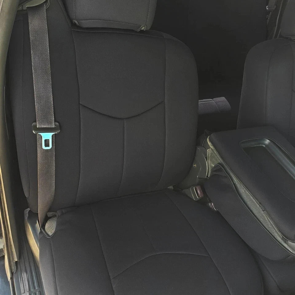 HECASA For Chevy Silverado/ GMC Sierra 1500 1999-2006 Front Seat Cover Cloth