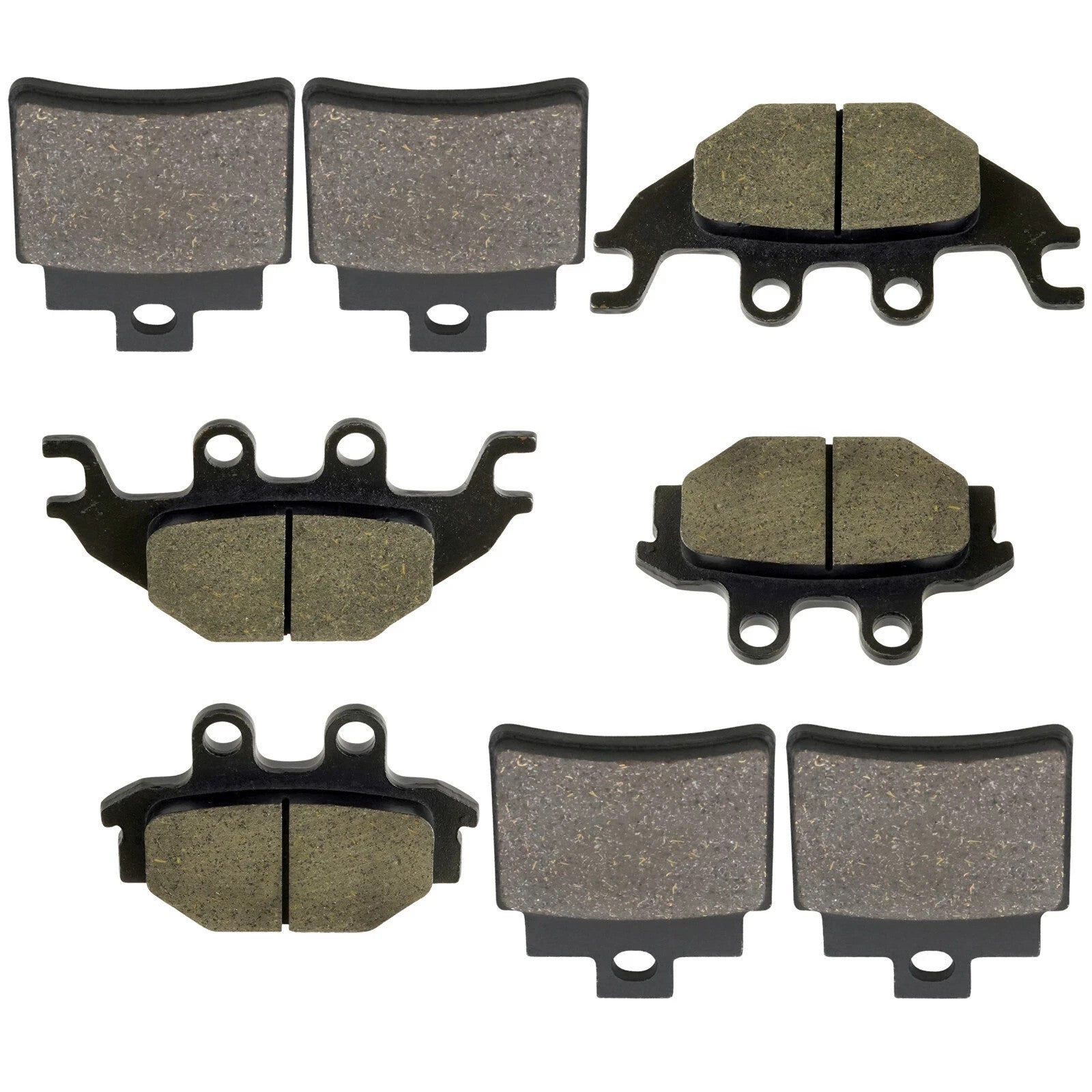 Front & Rear Brake Pads for Kymco  Mxu 250 2004 2005 2006 2007 2008 2009 2010
