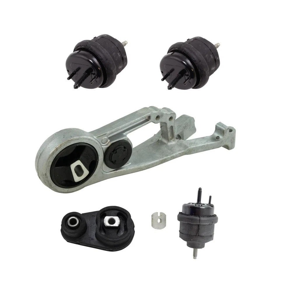 5pc Engine Transmission Motor Mount Kit for Freestyle Five Hundred Montego