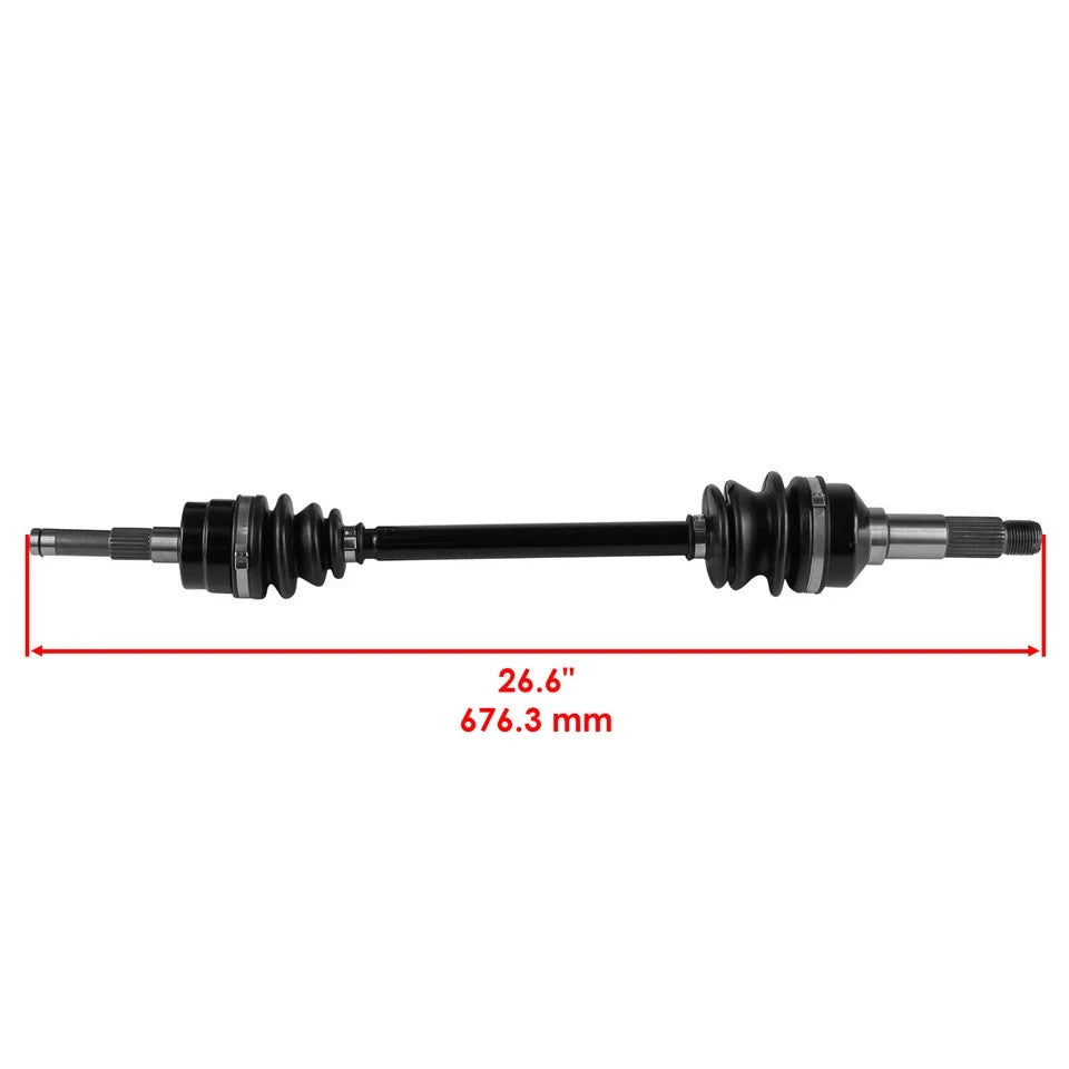 Front Rear LH RH Axles for Yamaha Rhino 660 YXR660F 06-07 / 450 YXR450F 06-09