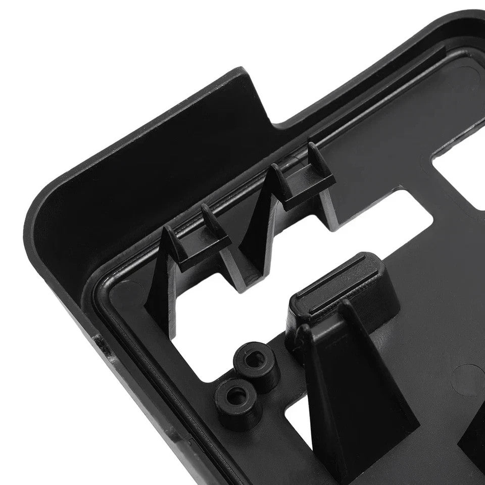 Front License Plate Bracket Frame Holder Carbon Fiber Look For Ford F-150 21-23