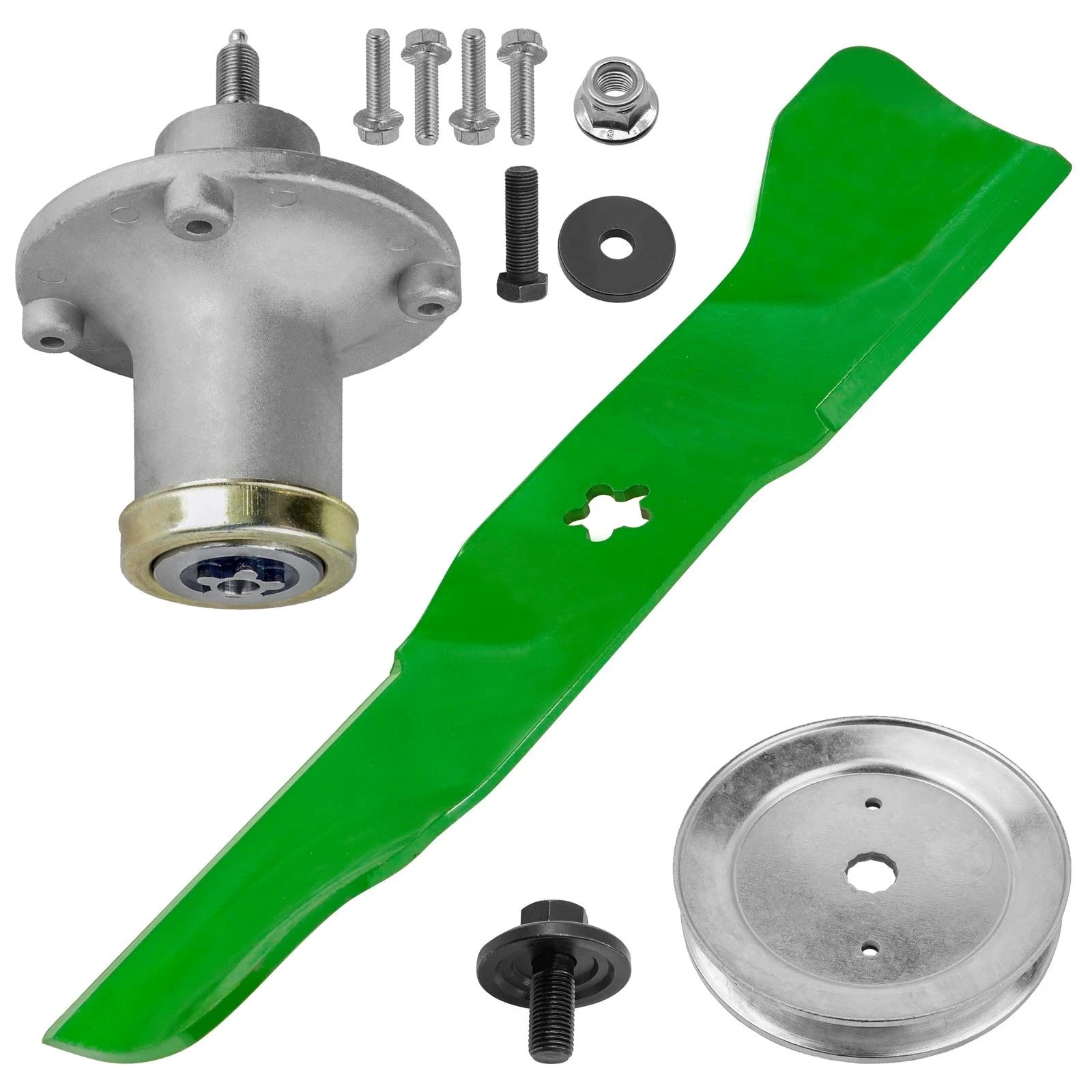 Caltric 539131898 588811002 48" Deck Spindle & Blade Kit For Husqvarna Z 248 F