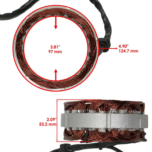 Stator & Gasket for Honda CB750L CB750K CB750C CB750F CB750SC 1979-1983 Gasket