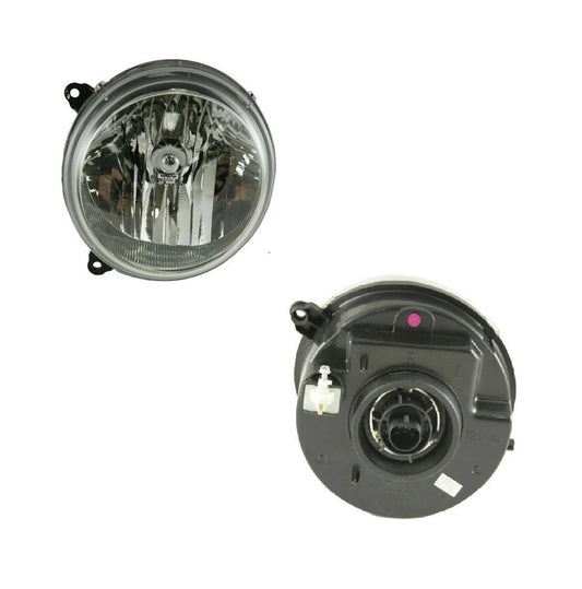 Headlight Assembly Set Driver & Passenger Side Fits 2005-2007 Jeep Liberty