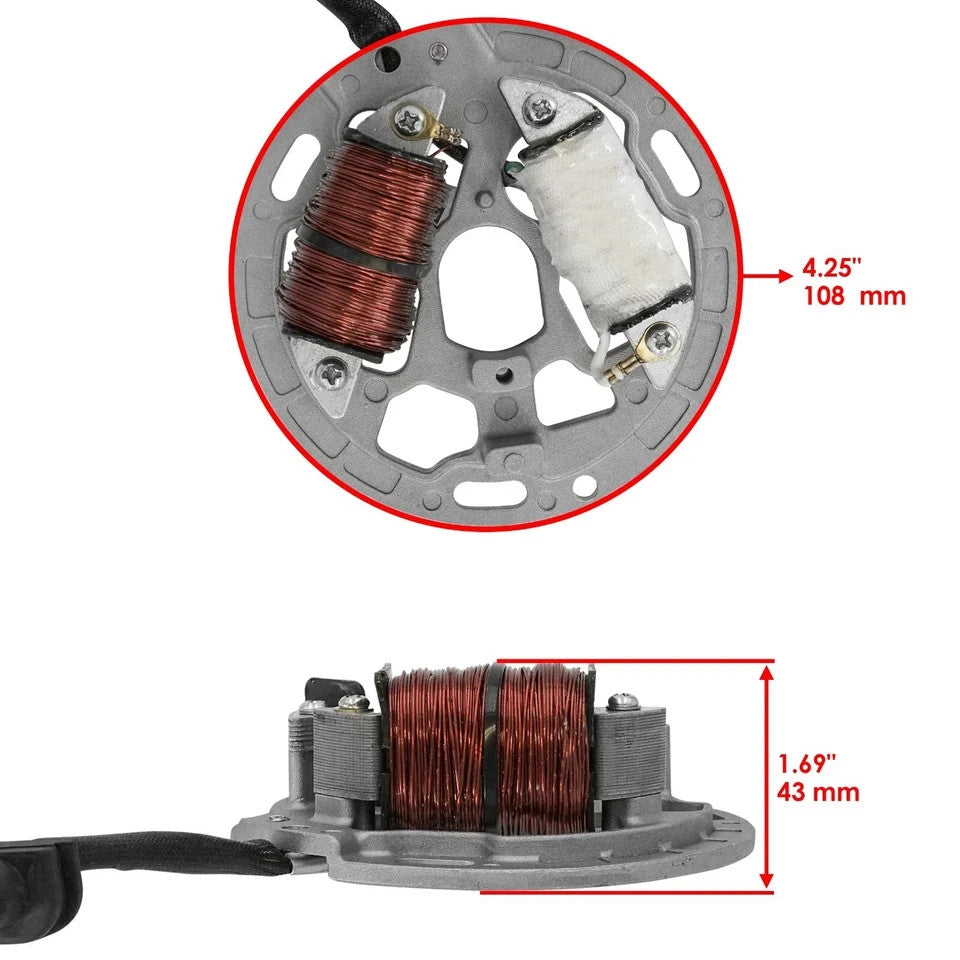 Stator for Kawasaki KDX200 KDX-200 1989 1990 1991 1992 1993 1994 1995 1996-2006