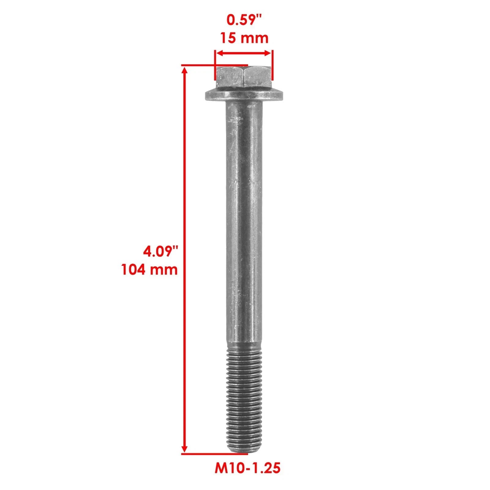 8x Control A-Arm Screw Bolt w/Nut for Polaris 7518560 7519043 7547333 Front Rear