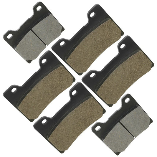 Front Rear Brake Pads for Yamaha FZR1000 89-93 / 3GM-W0045-03-00 1FK-W0046-01-00