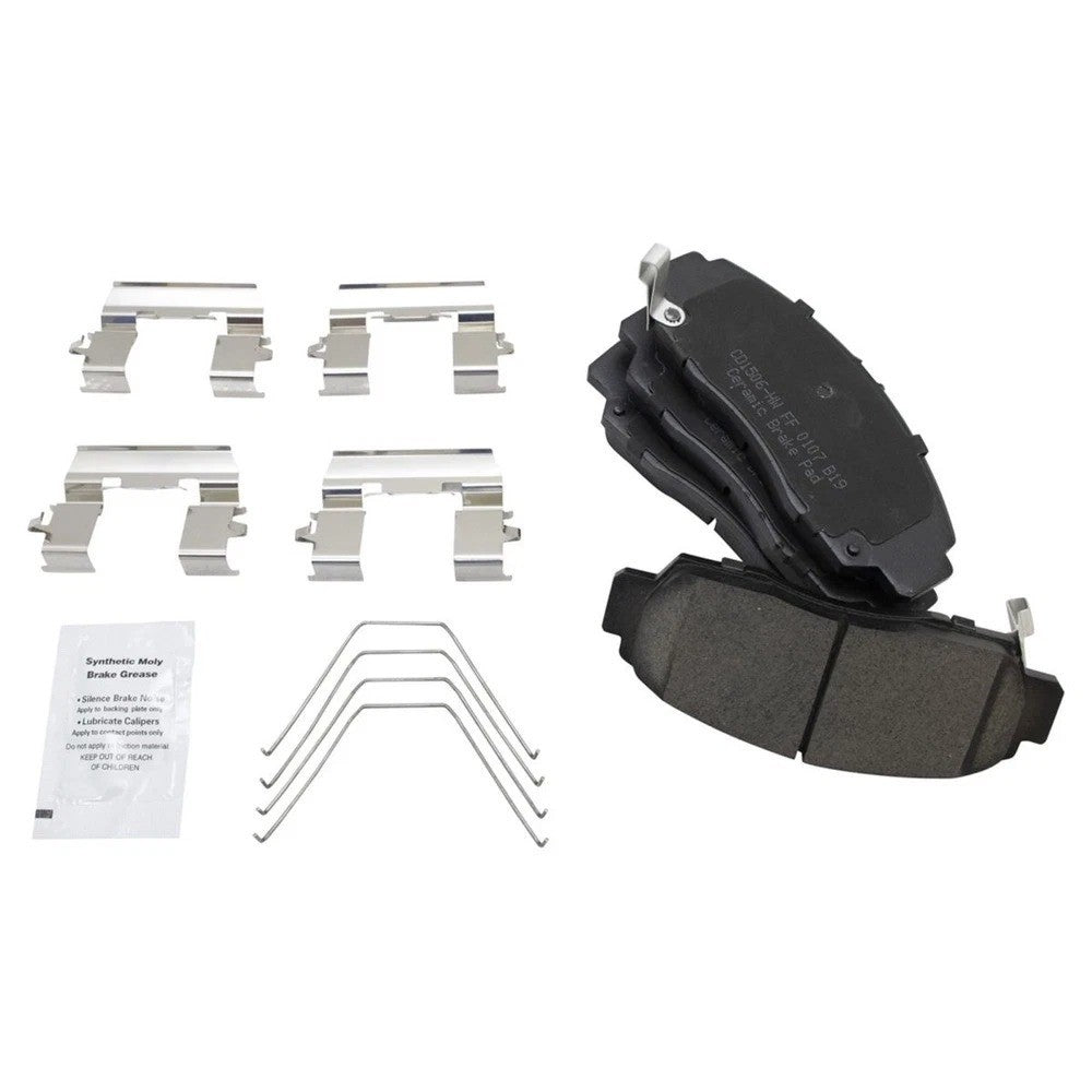 Front & Rear Premium Posi Ceramic Disc Brake Pad & Rotor Kit for TSX Accord