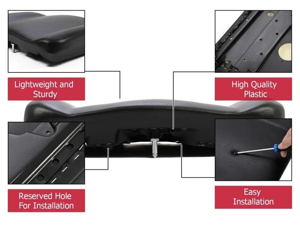 HECASA Driver Seat Bottom Cushion For Polaris Ranger XP 900 All Models 2013-19