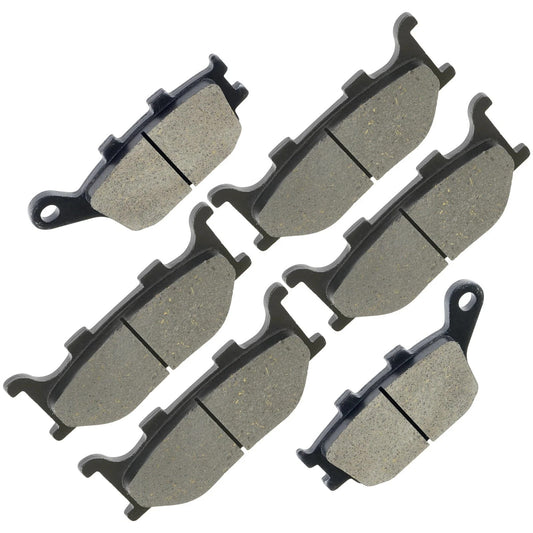 Front Rear Brake Pads for Yamaha FZ6 Fazer Fzs6 2004 2005 2006 Front Rear Pads