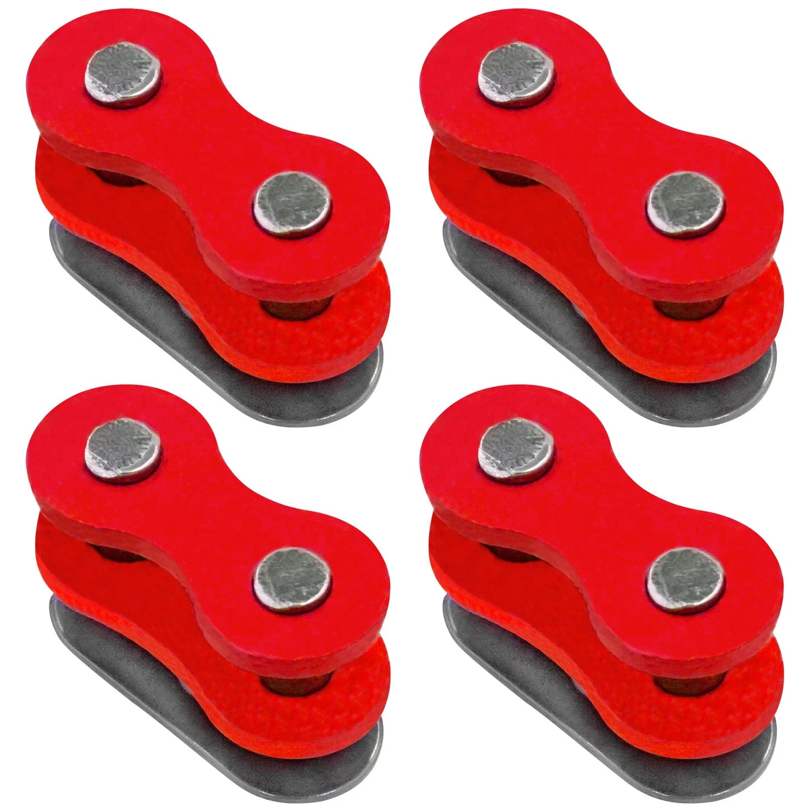Caltric 520 Chain Master Link For Motorcycle Bike ATV Connecting Link Red