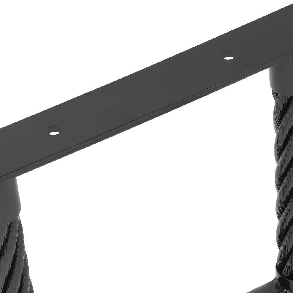 12" x 12" Heavy Duty Truck Bumper Side Step Perforated Cable Type Truck Step Bar