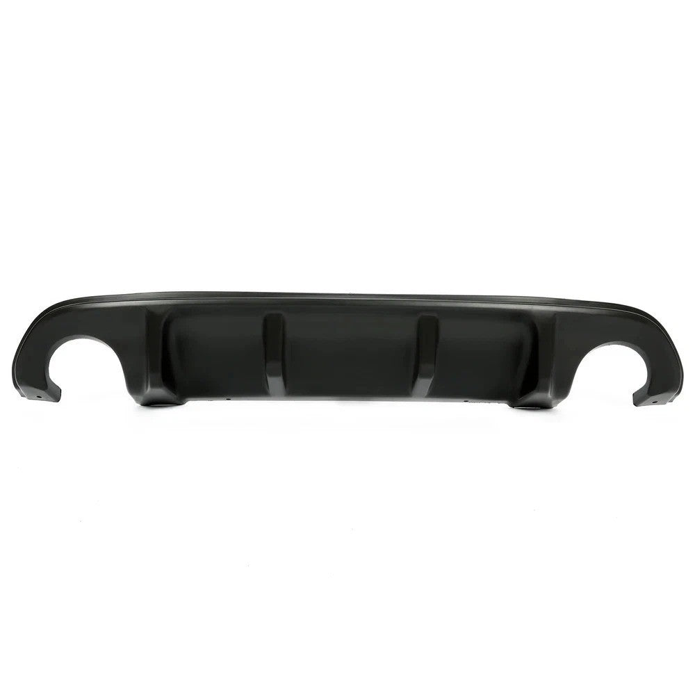 HECASA Black Rear Bumper Diffuser Lip Spoiler Black For 2014-2017 Infiniti Q50