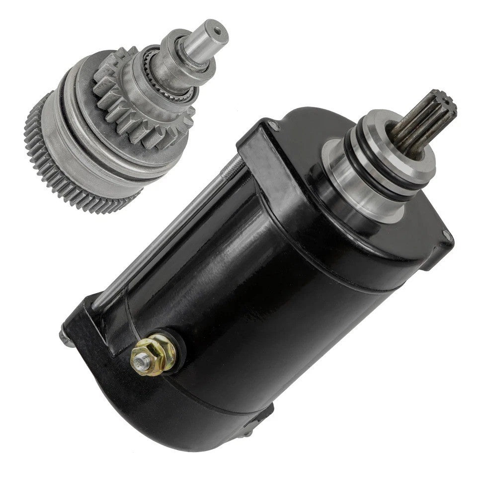 New Starter & Drive for Kawasaki 650 Jl650 Sx 1987 1988 1989 1990 1991 1992 1993